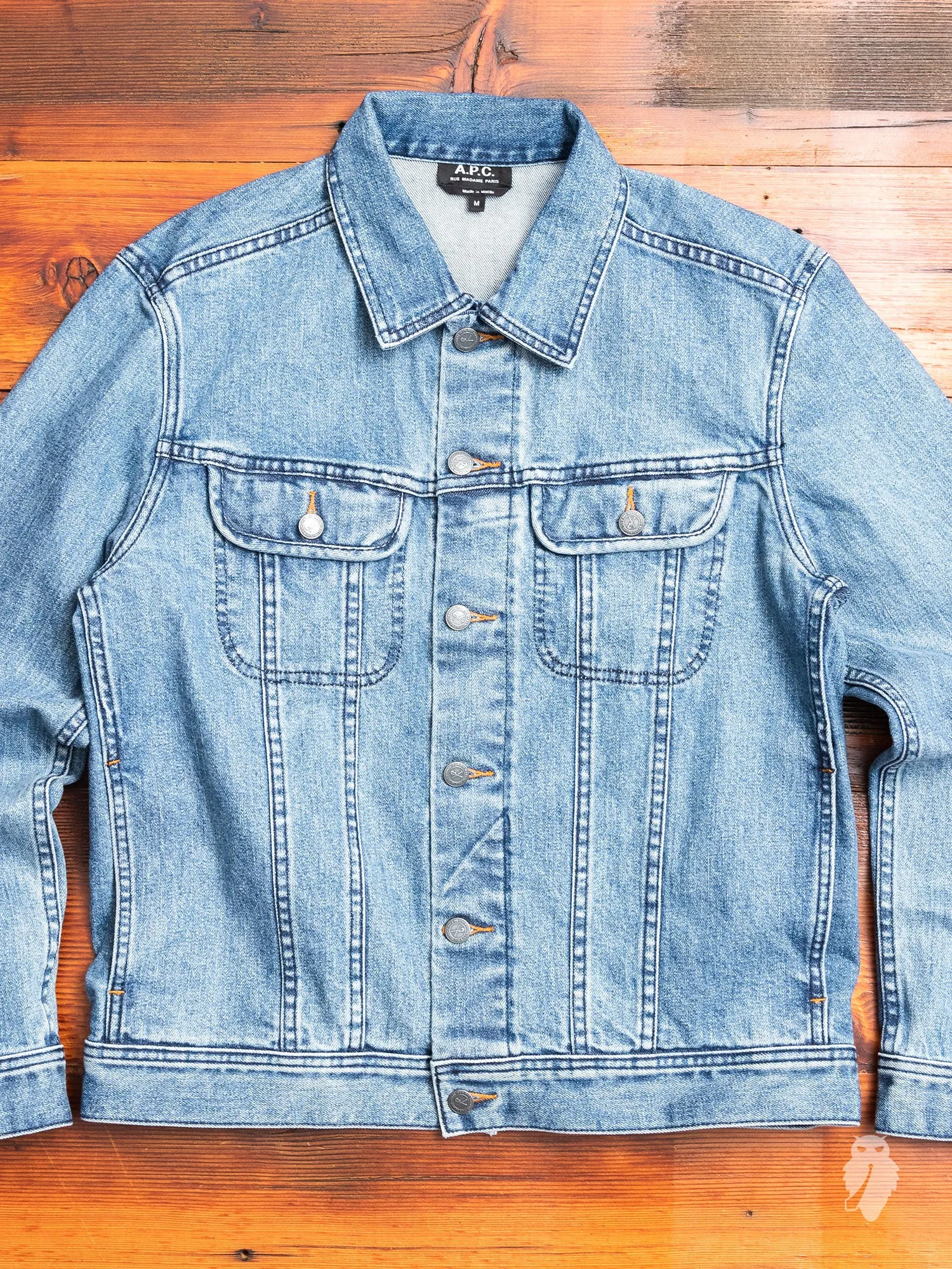 12.75oz Stonewashed Denim Jacket