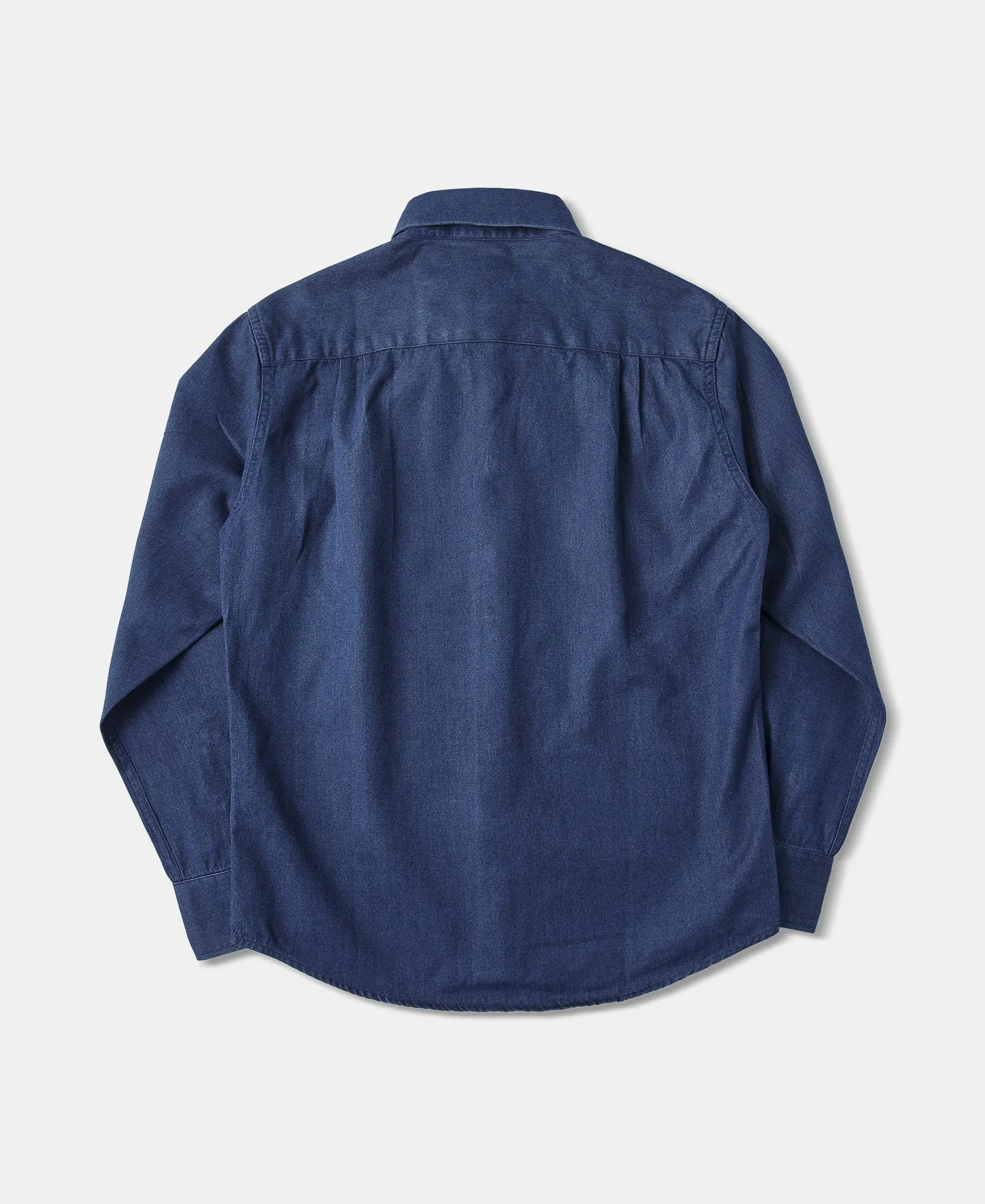 6.5 oz Indigo Denim Button-Down Collar Shirt