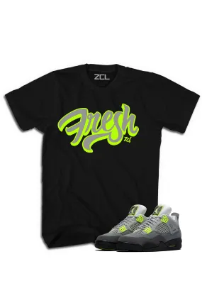 Air Jordan 4 Neon "Fresh" Tee