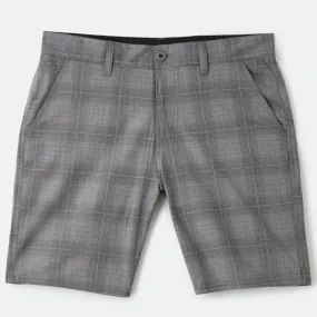 BRIXTON CHOICE CROSSOVER SHORT GREY/CHARCOAL