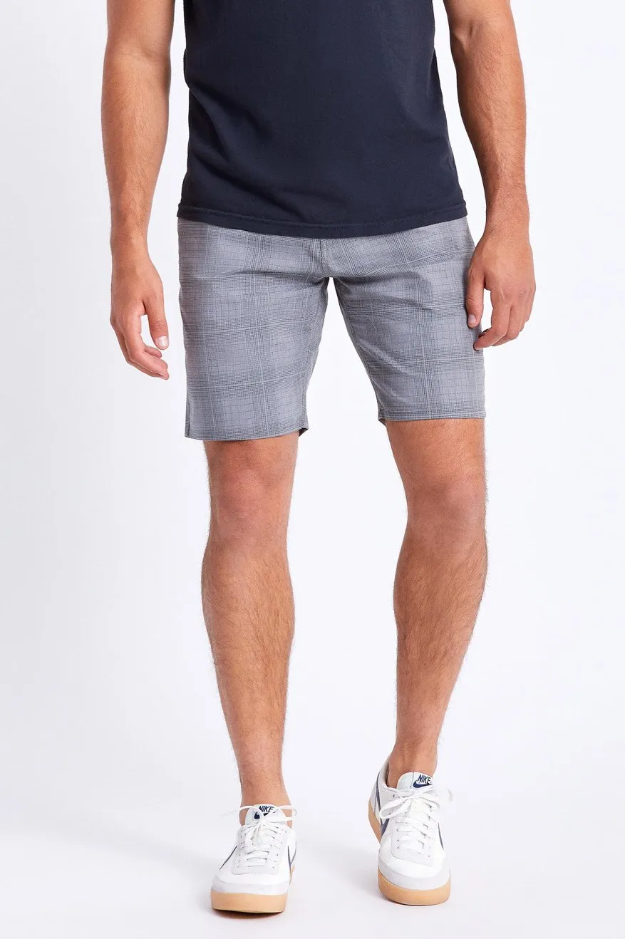 BRIXTON CHOICE CROSSOVER SHORT GREY/CHARCOAL