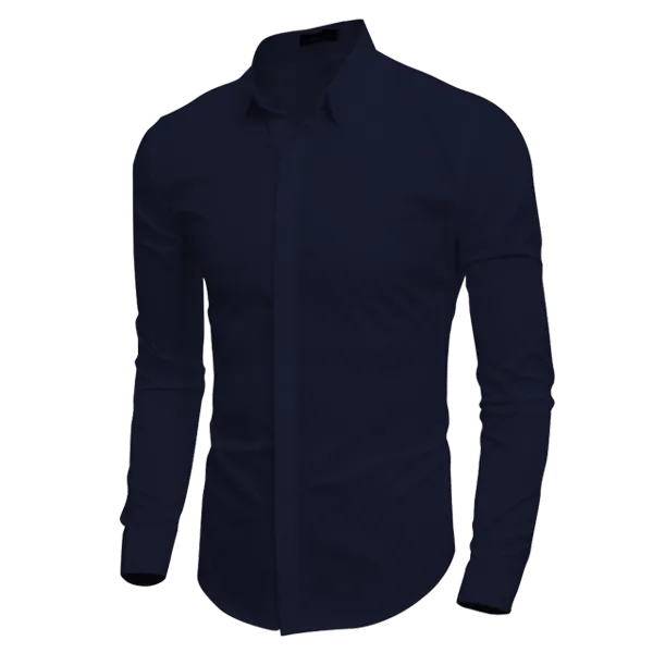 Button Down Long Sleeve Polo