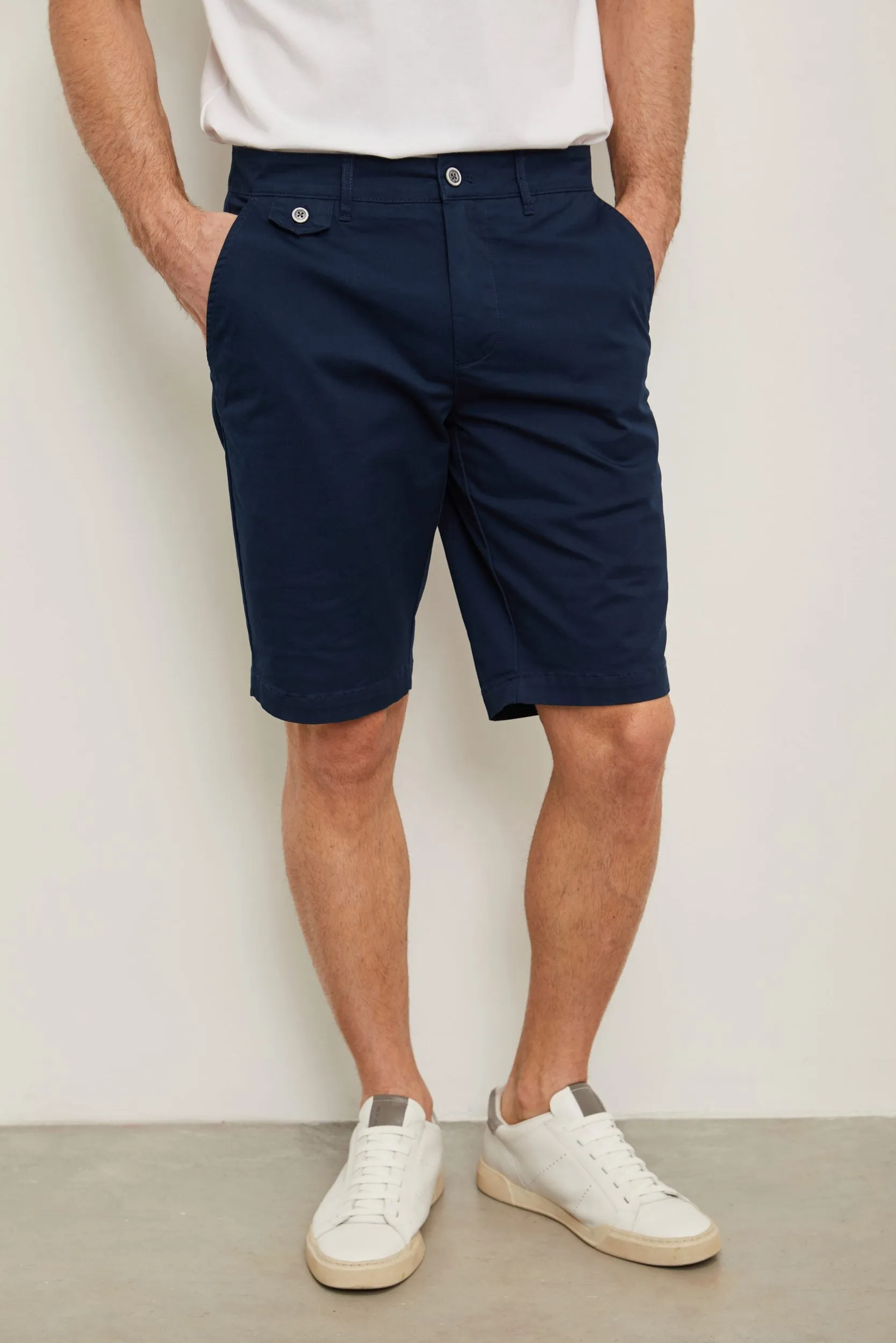 Chino-look bermuda shorts