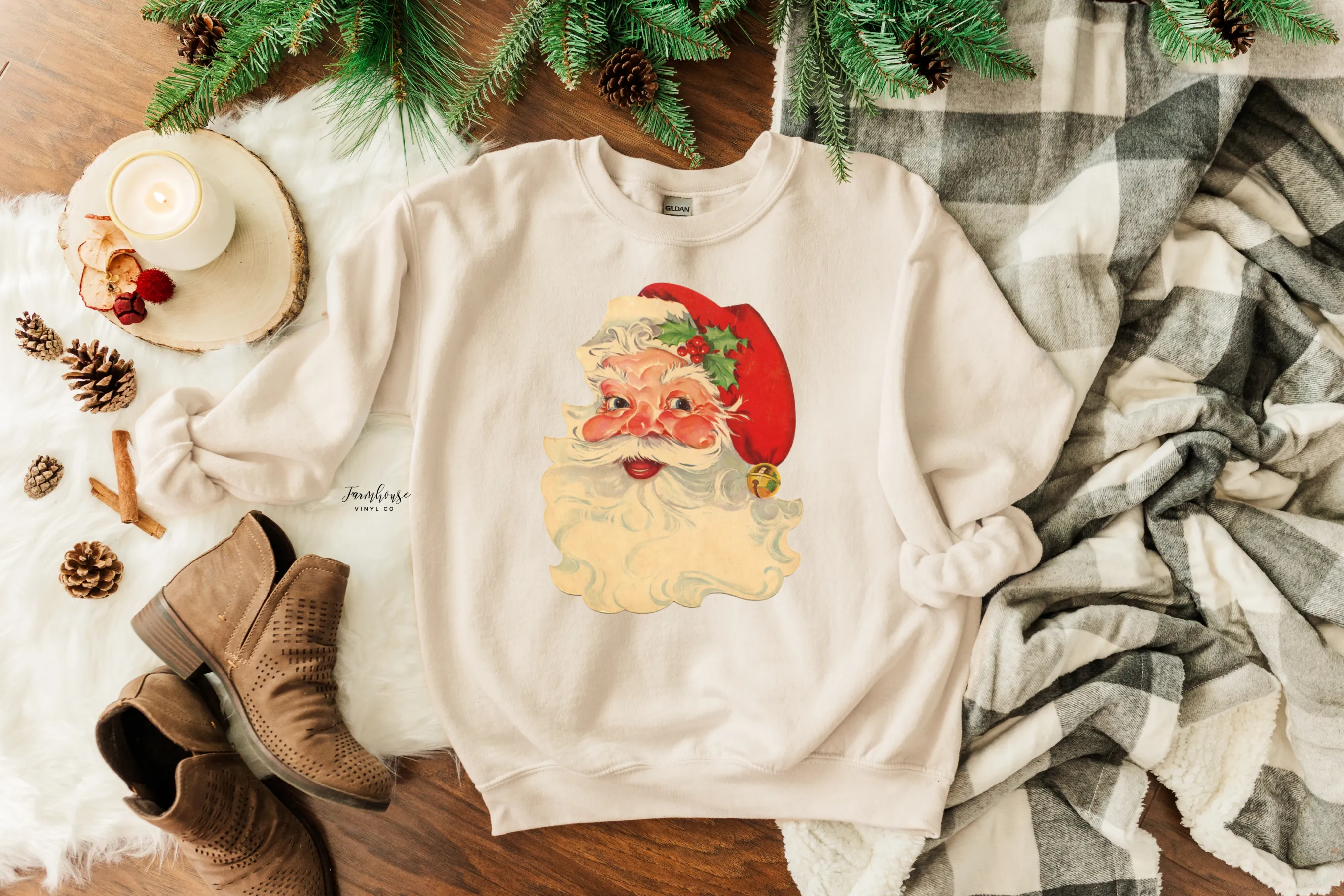 Classic Vintage Santa Claus Clothing Collection