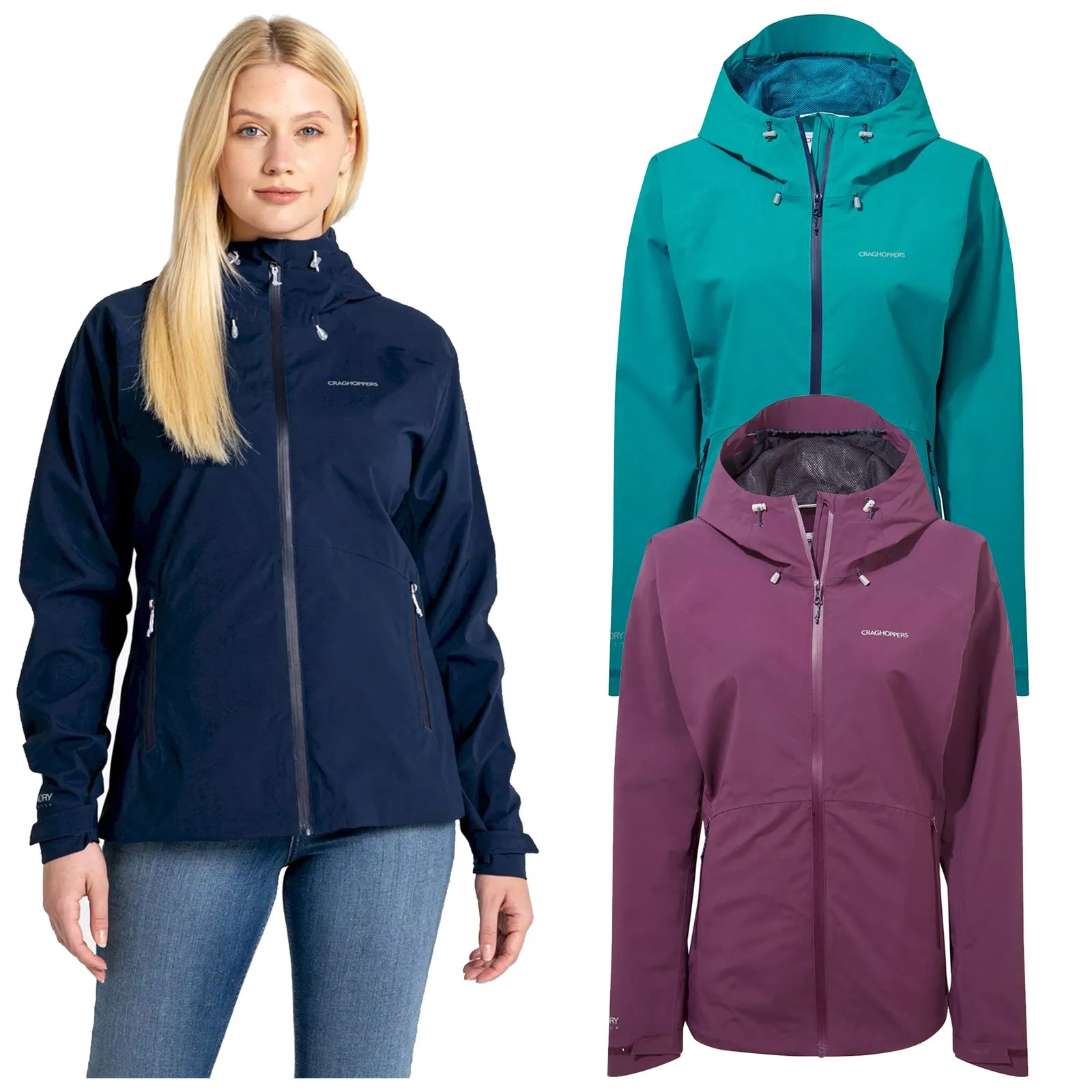 Craghoppers Ladies Anza Waterproof Jacket