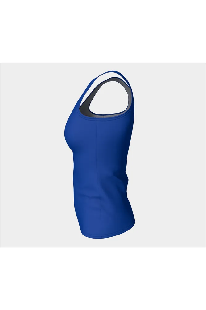 Daybreak Blue Fitted Tank Top