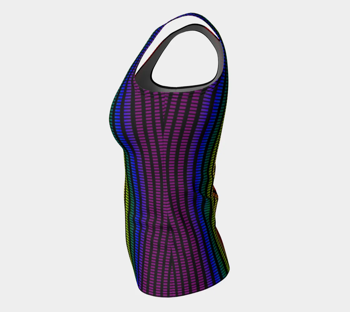 Fraunhofer Spectral Line Athletic Crop Top