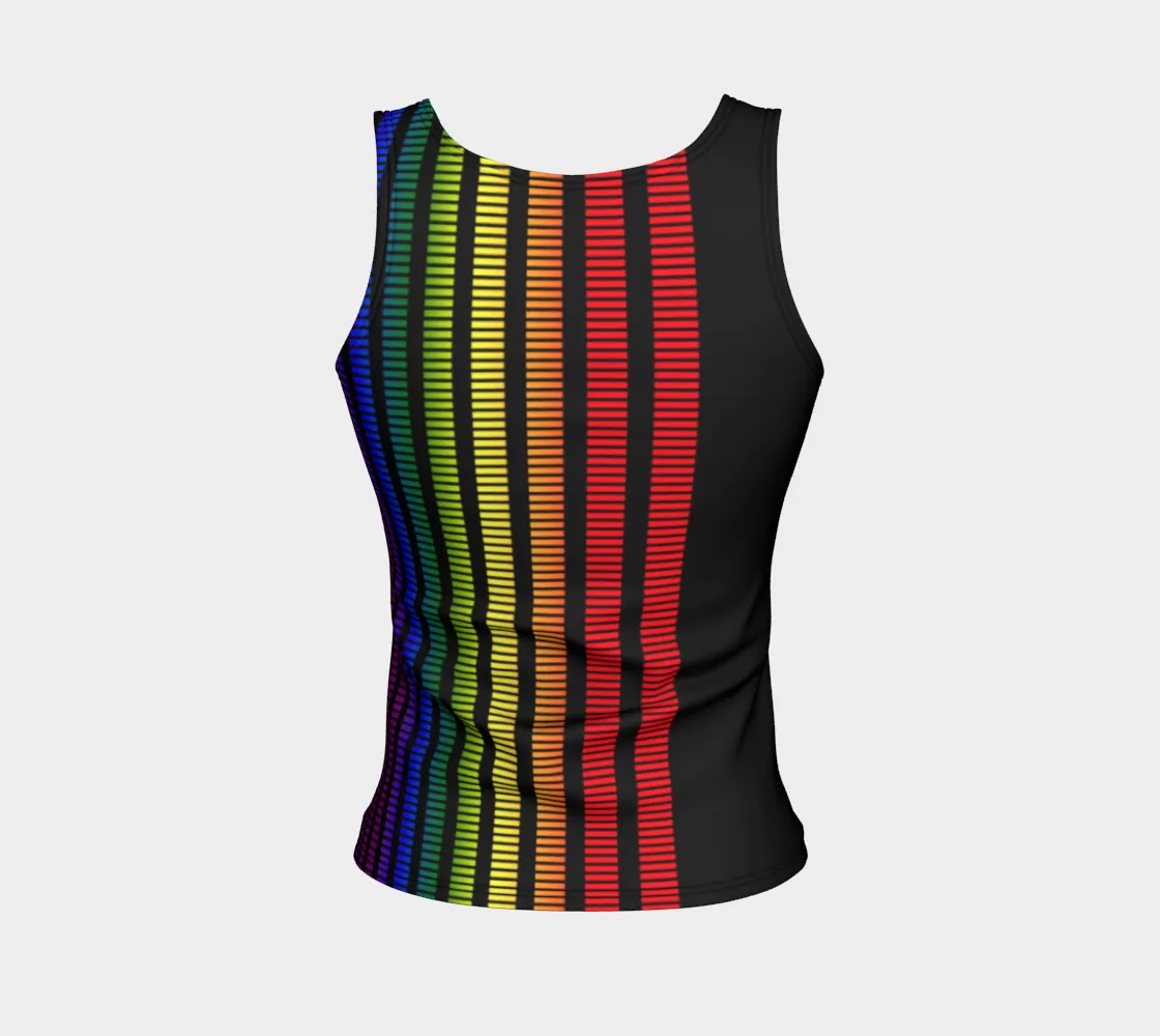 Fraunhofer Spectral Line Athletic Crop Top