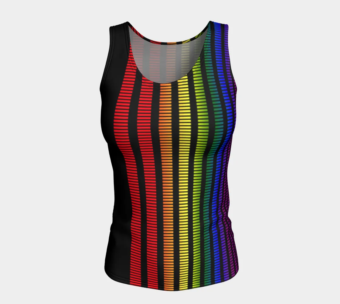 Fraunhofer Spectral Line Athletic Crop Top