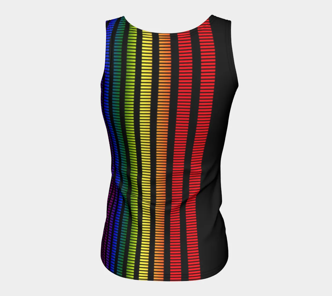 Fraunhofer Spectral Line Athletic Crop Top