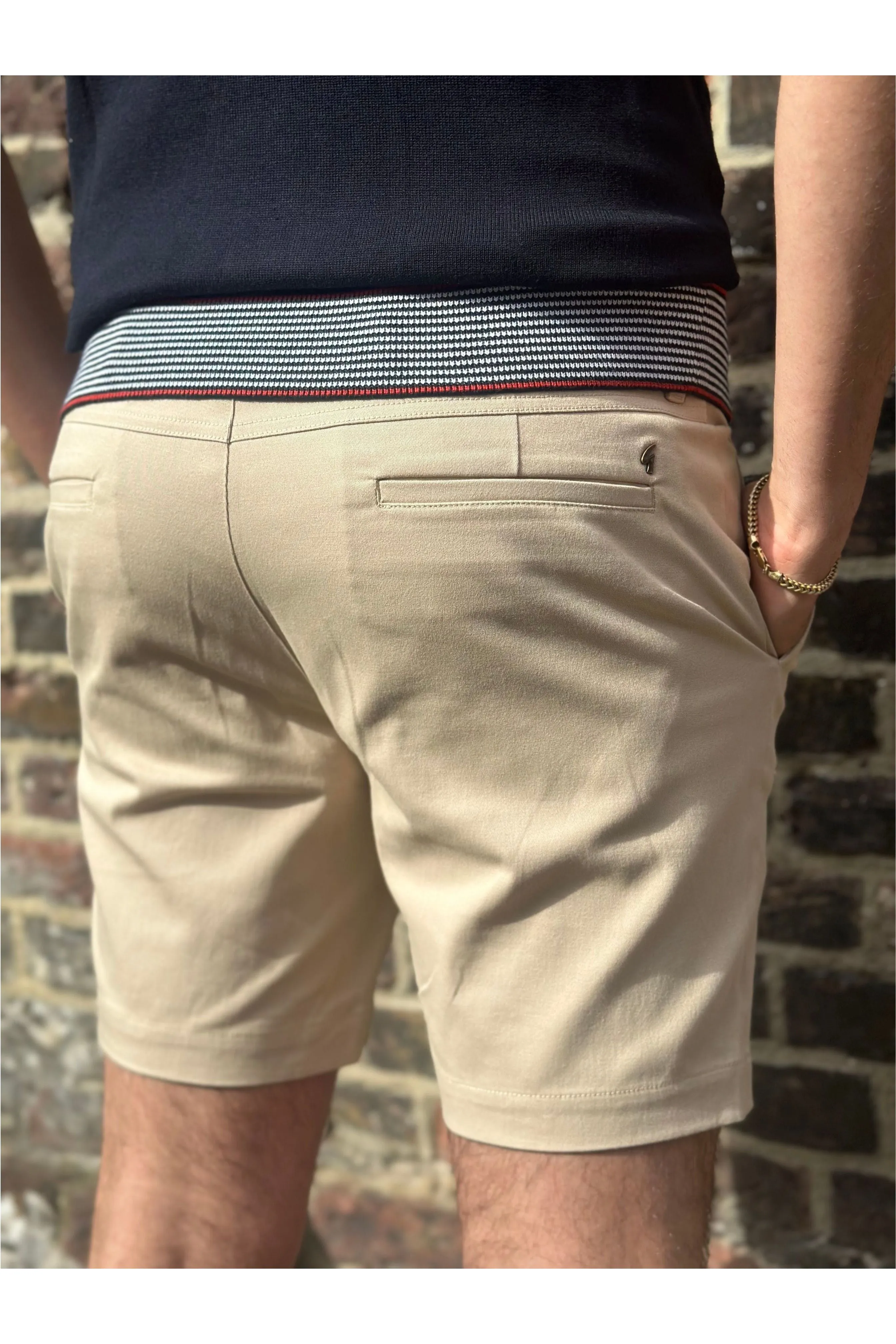 Gabicci - Cooper Cotton Twill Oatmeal - Shorts