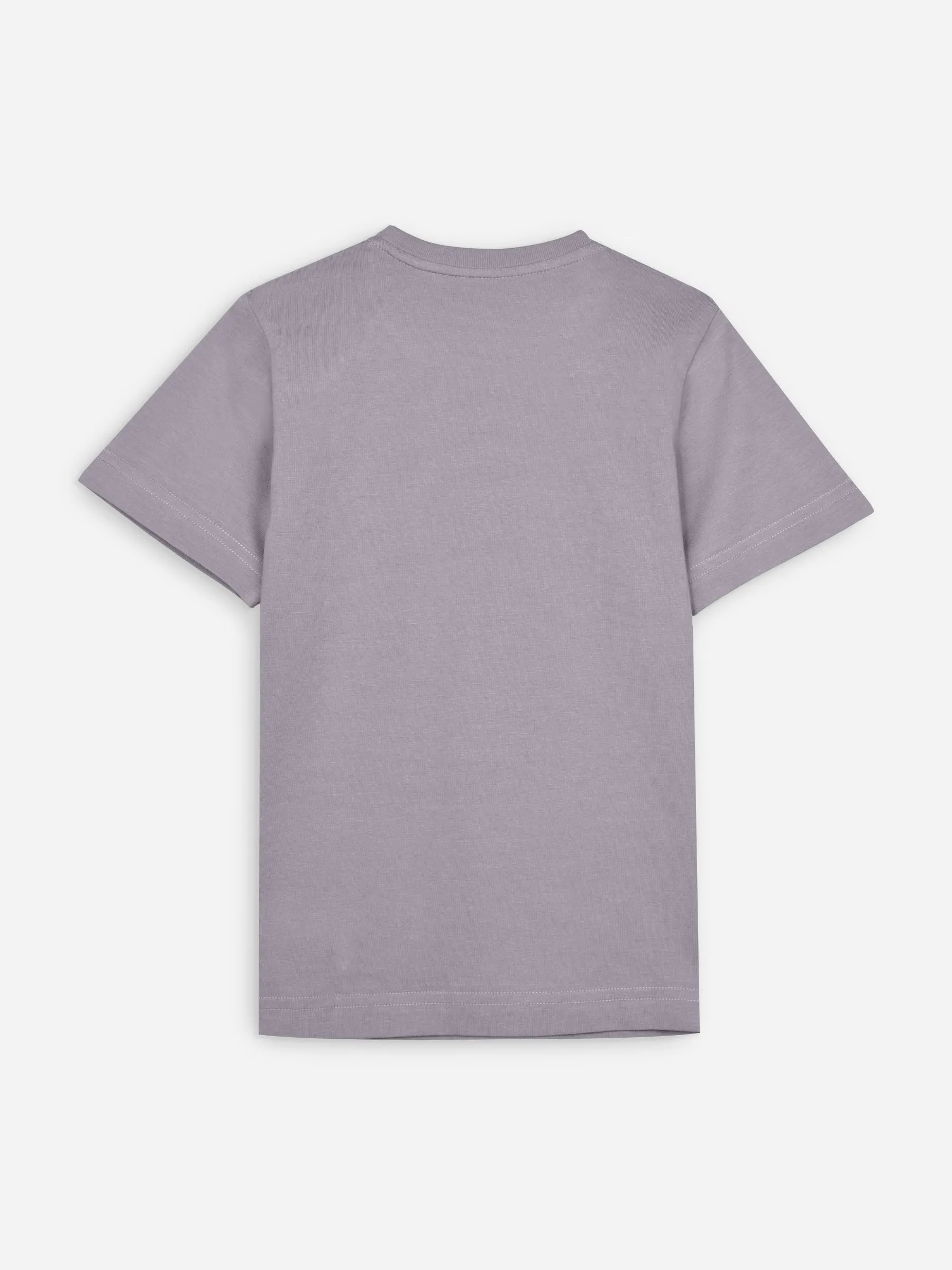 Greyish Pink Graphic Printed Casual T-Shirt