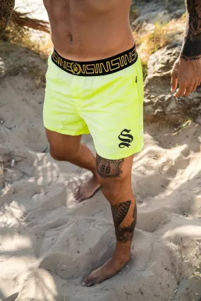 Icon Swim Shorts - Neon Yellow