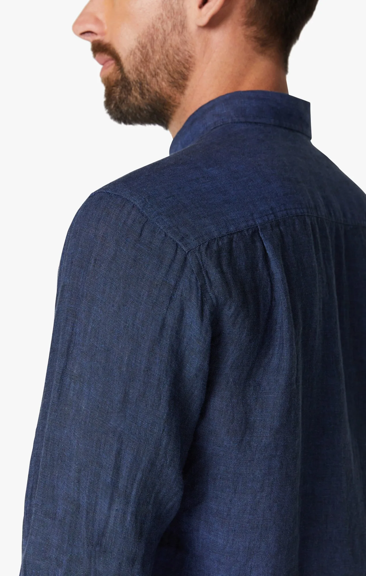 Linen Shirt in Indigo