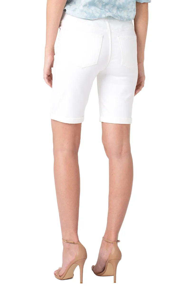 Liverpool Chloe Pull on Bermuda (Bright White)