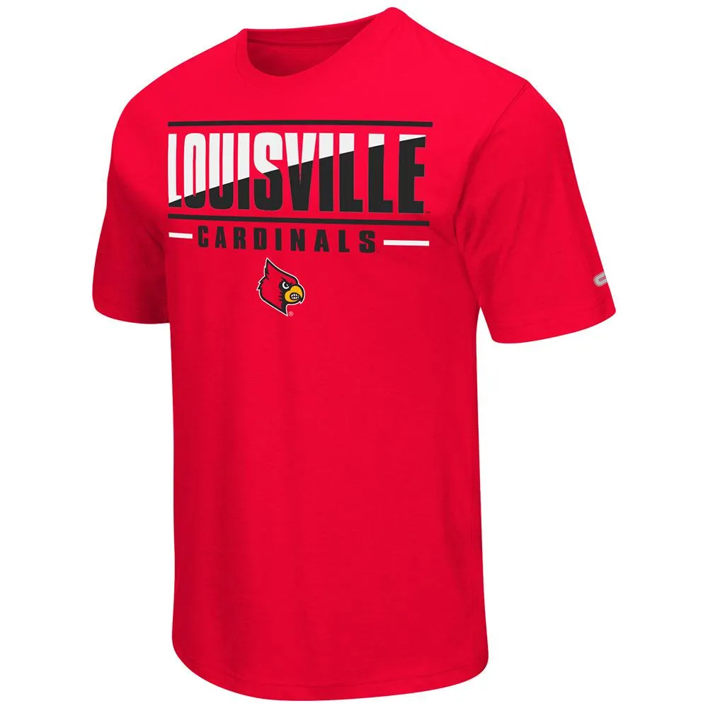 Louisville Cardinals Colosseum Red Lightweight Breathable Active Workout T-Shirt