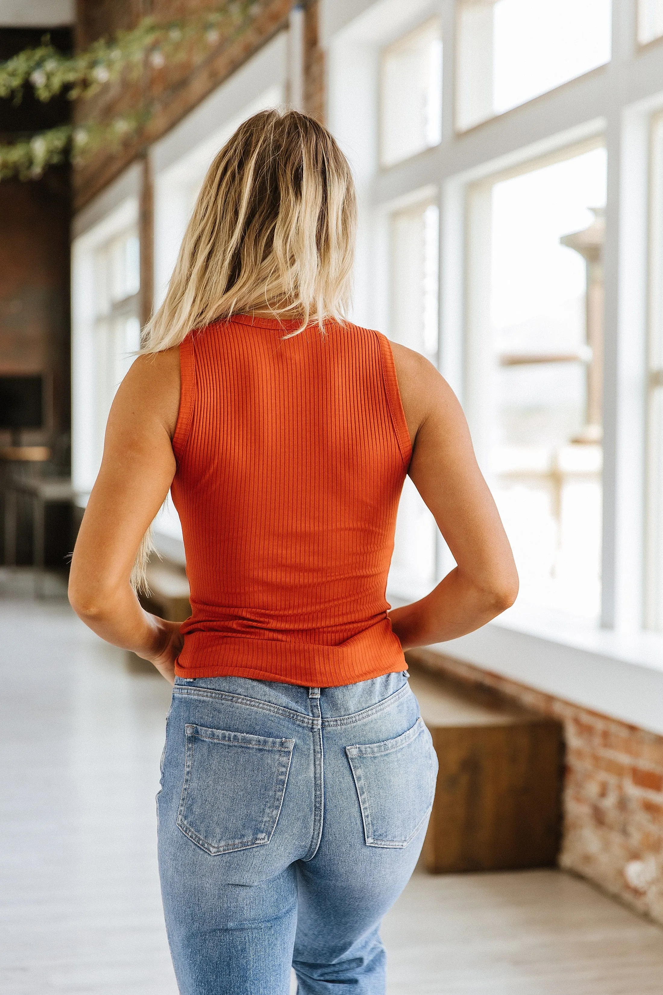 Makenna Ribbed Tank | S-XL