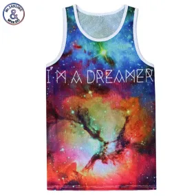 Men's I'm A Dreamer Galaxy 3D T-Shirt