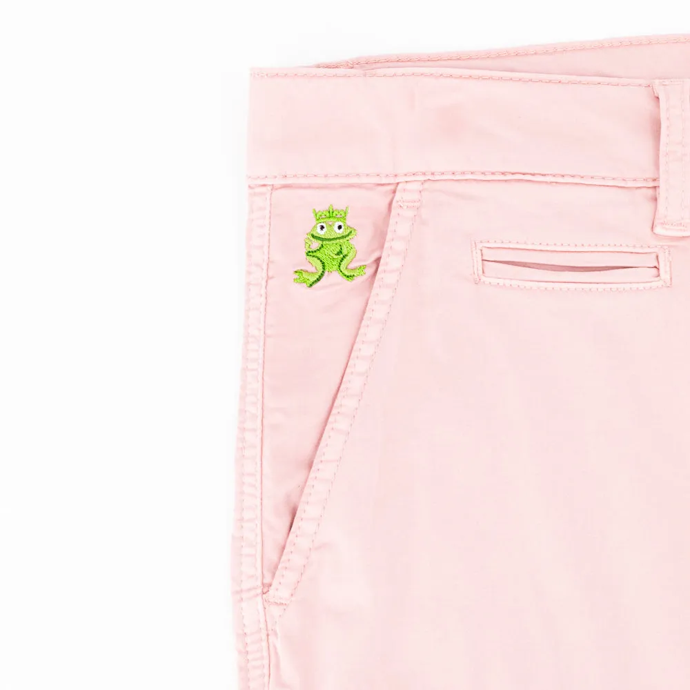 Pink FROG Chino Shorts