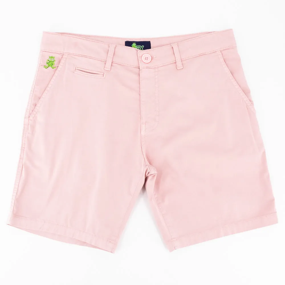 Pink FROG Chino Shorts