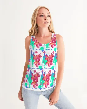 Pink Plumeria Women's Racerback Tank