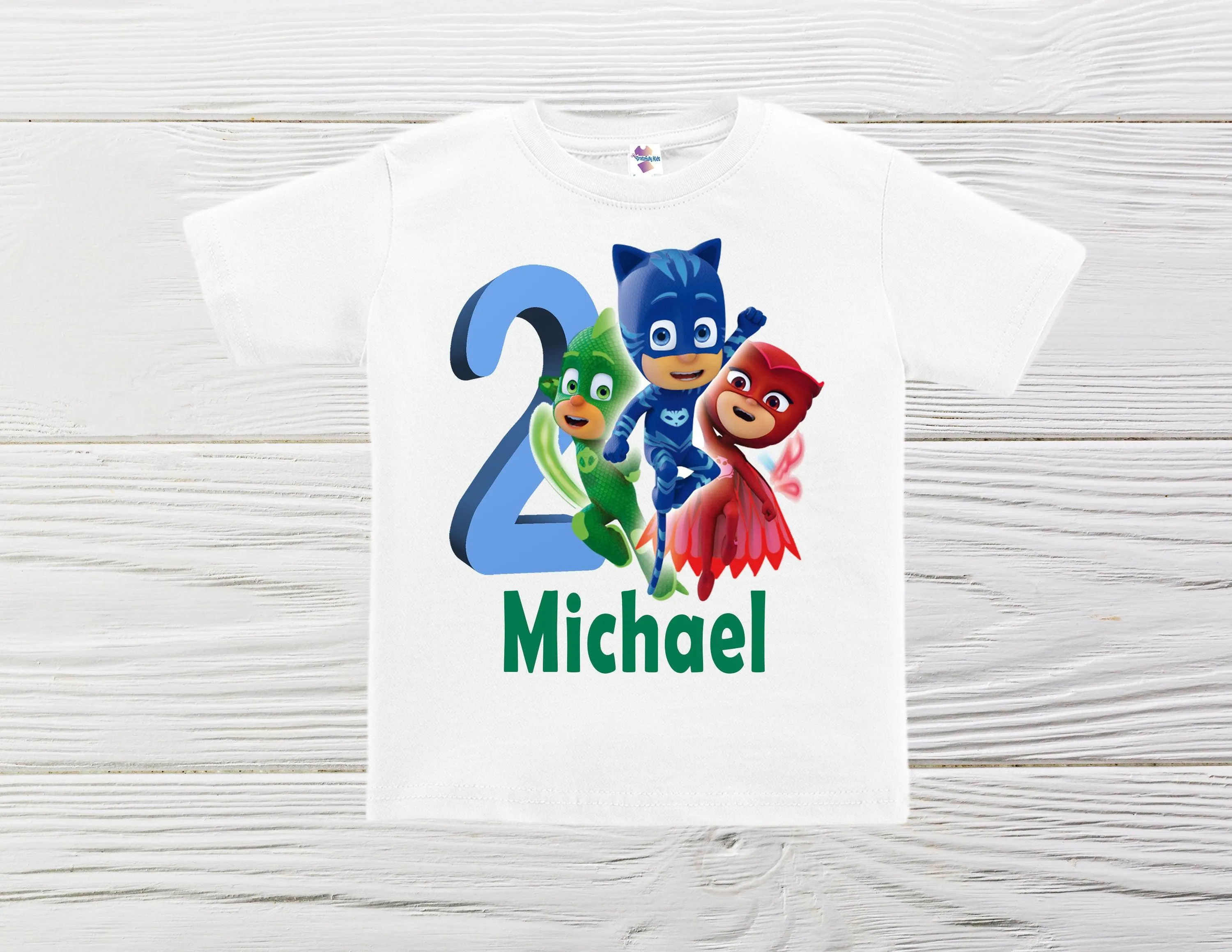 PJ Masks shirt PJ Masks personalized shirts. Boys PJ Mask custom shirts