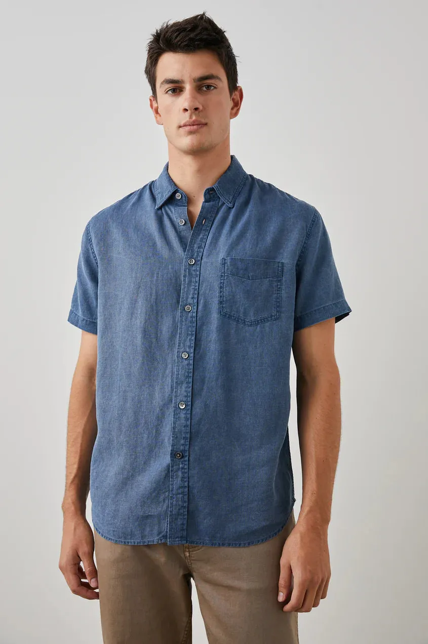 Rails Paros Linen Viscose Blend SS Shirt