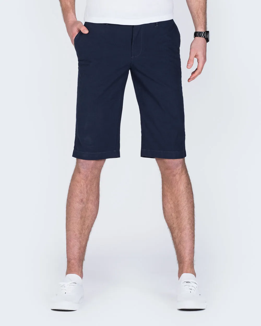 Redpoint Surray Tall Shorts (navy check)