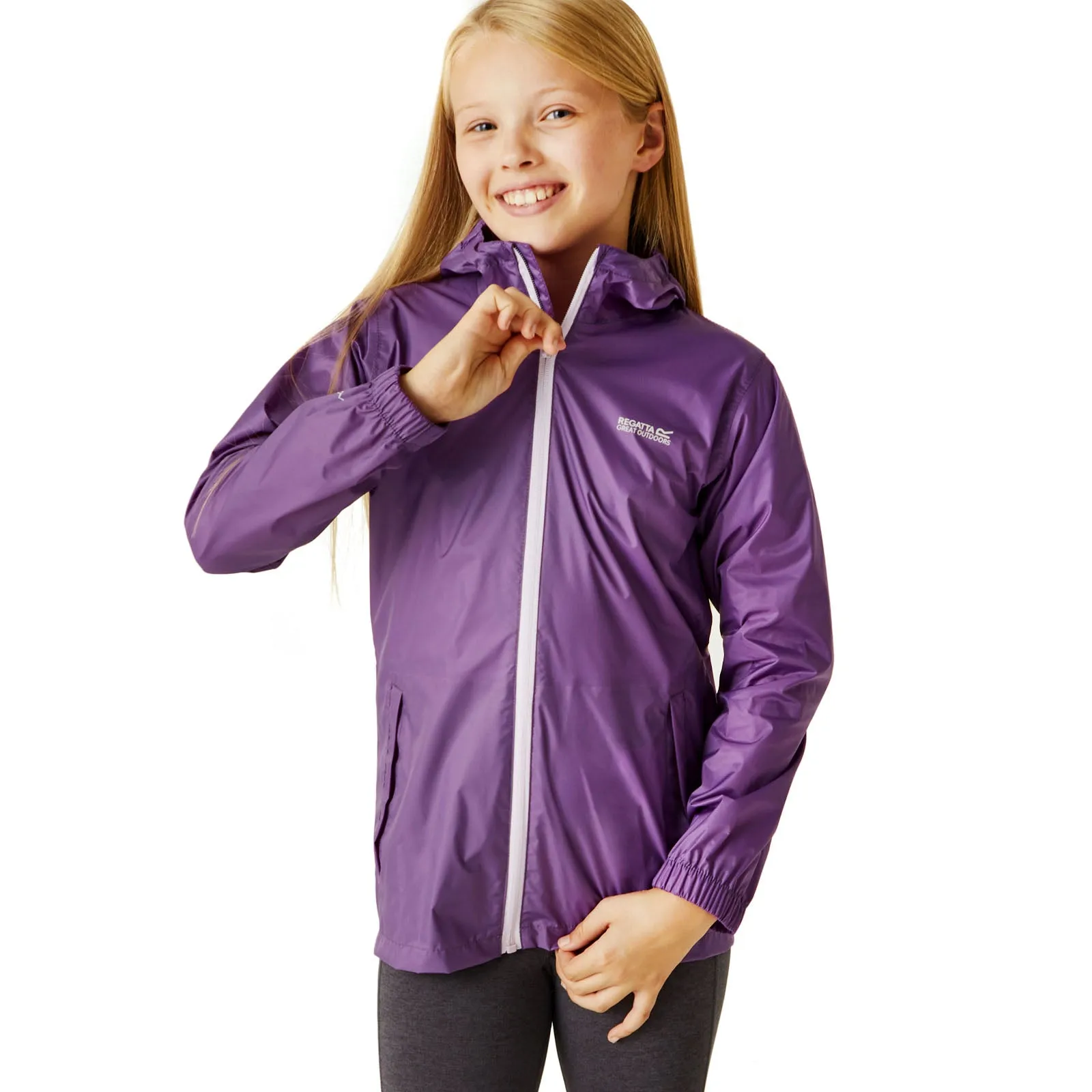 Regatta Kids Pack It III Waterproof Jacket