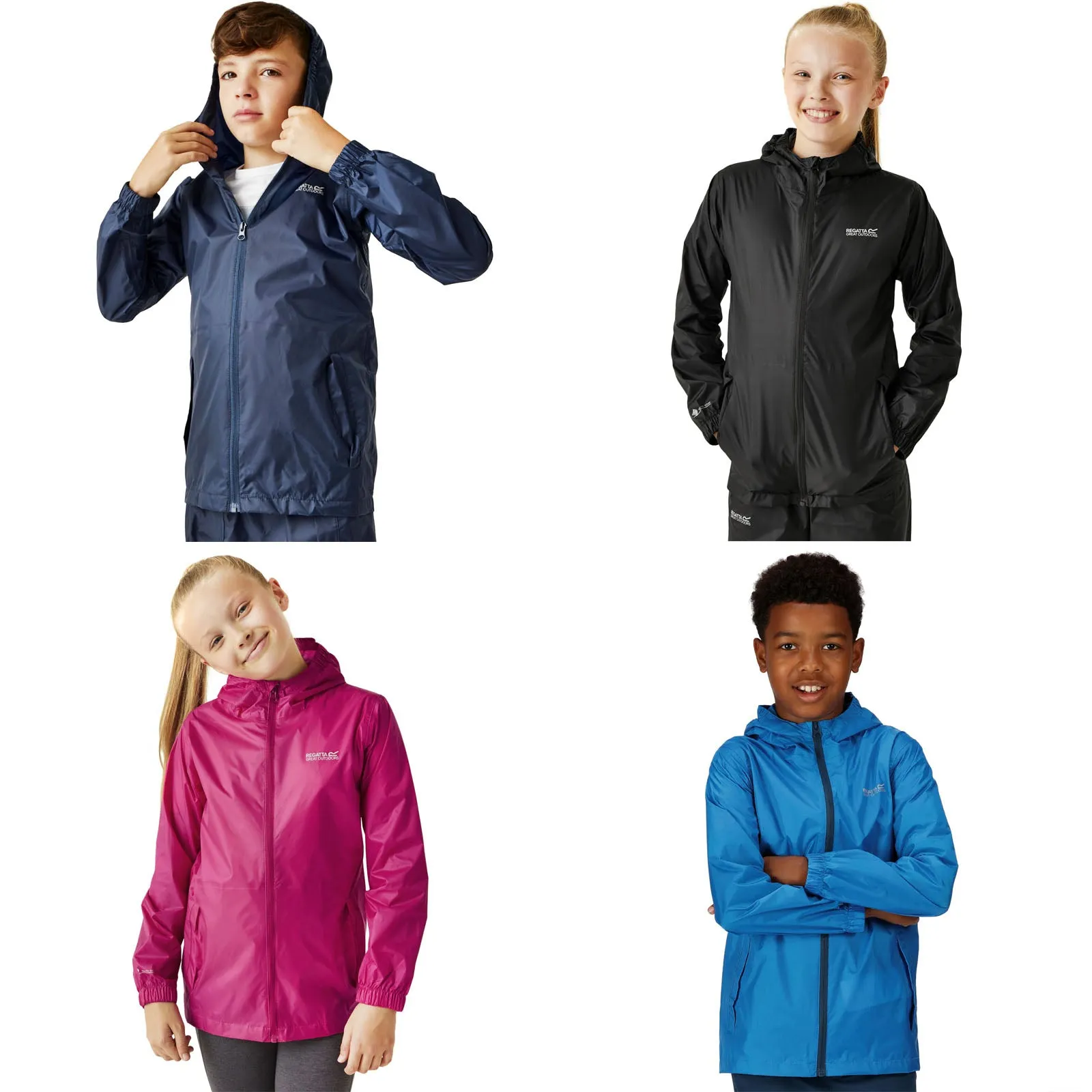 Regatta Kids Pack It III Waterproof Jacket