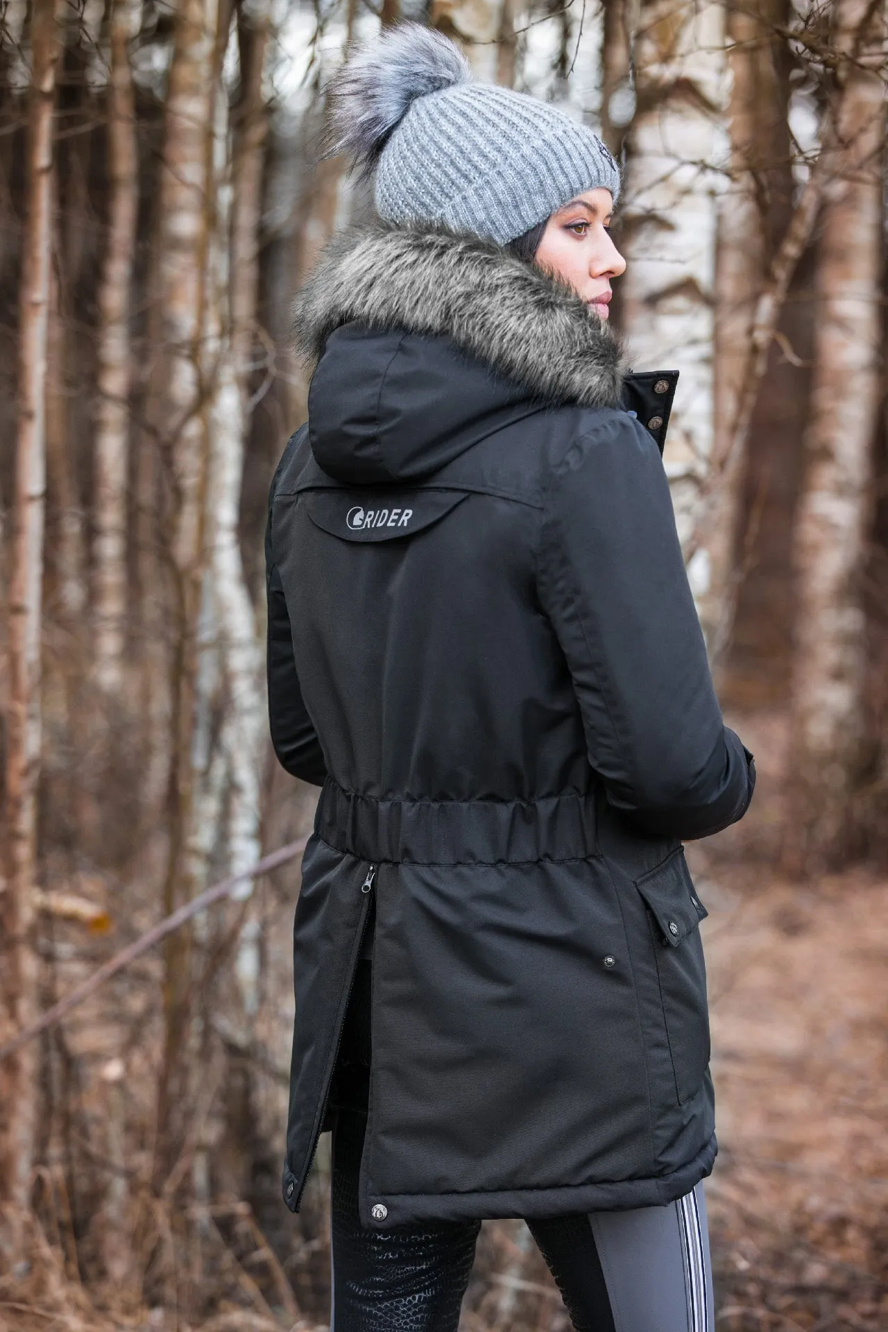 Riding Parka Willow Black