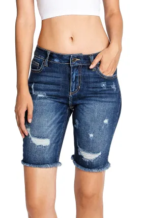 Sandy Bermuda Denim Shorts