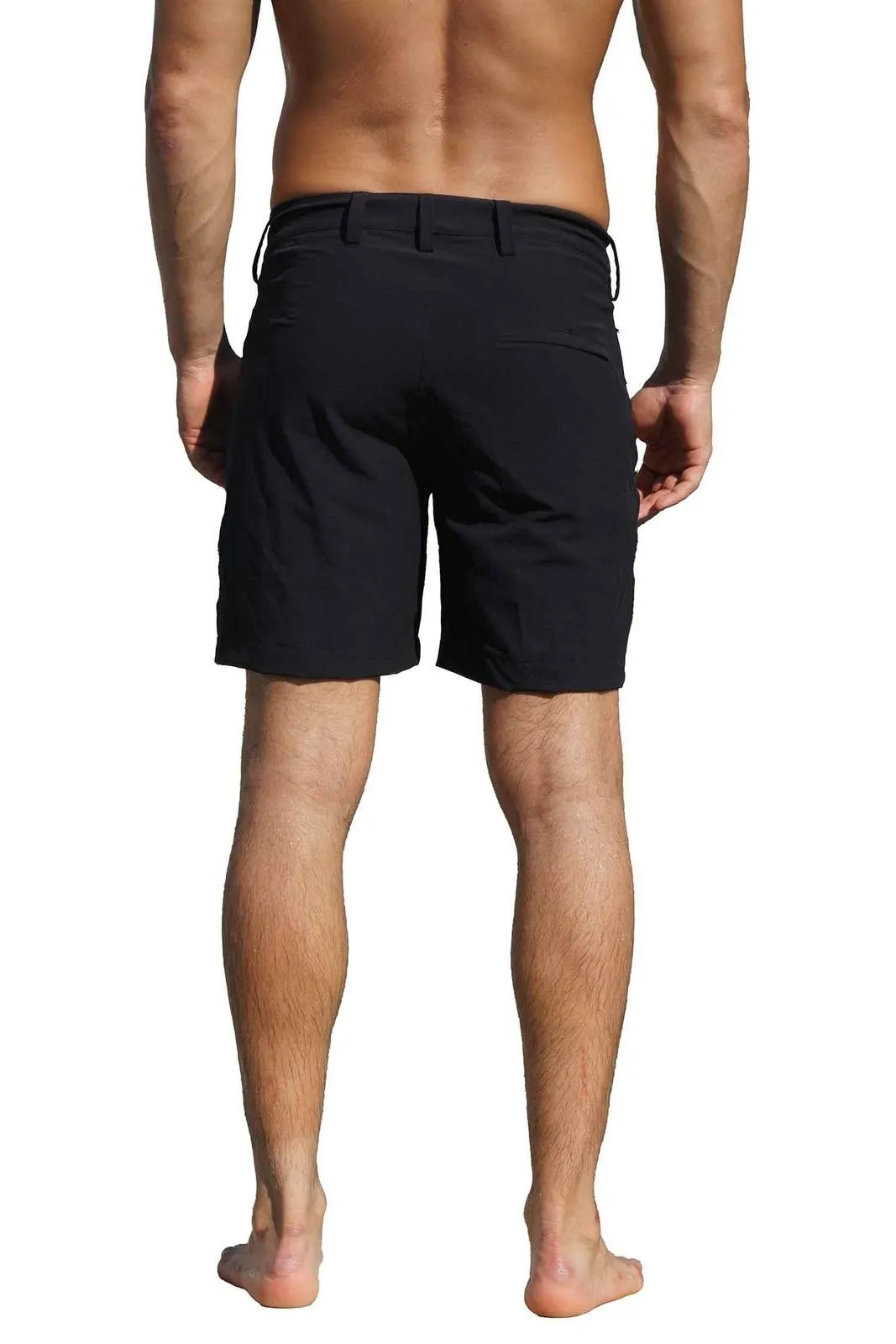 Singapore Mens Black Board Shorts