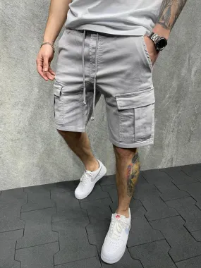 Sneakerjeans Grey Cargo Short AD111