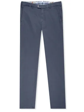 Strech Slim Fit Chino Blue