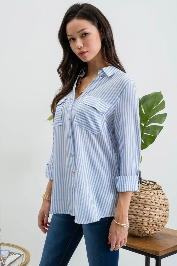 Susan Lightweight Button Down