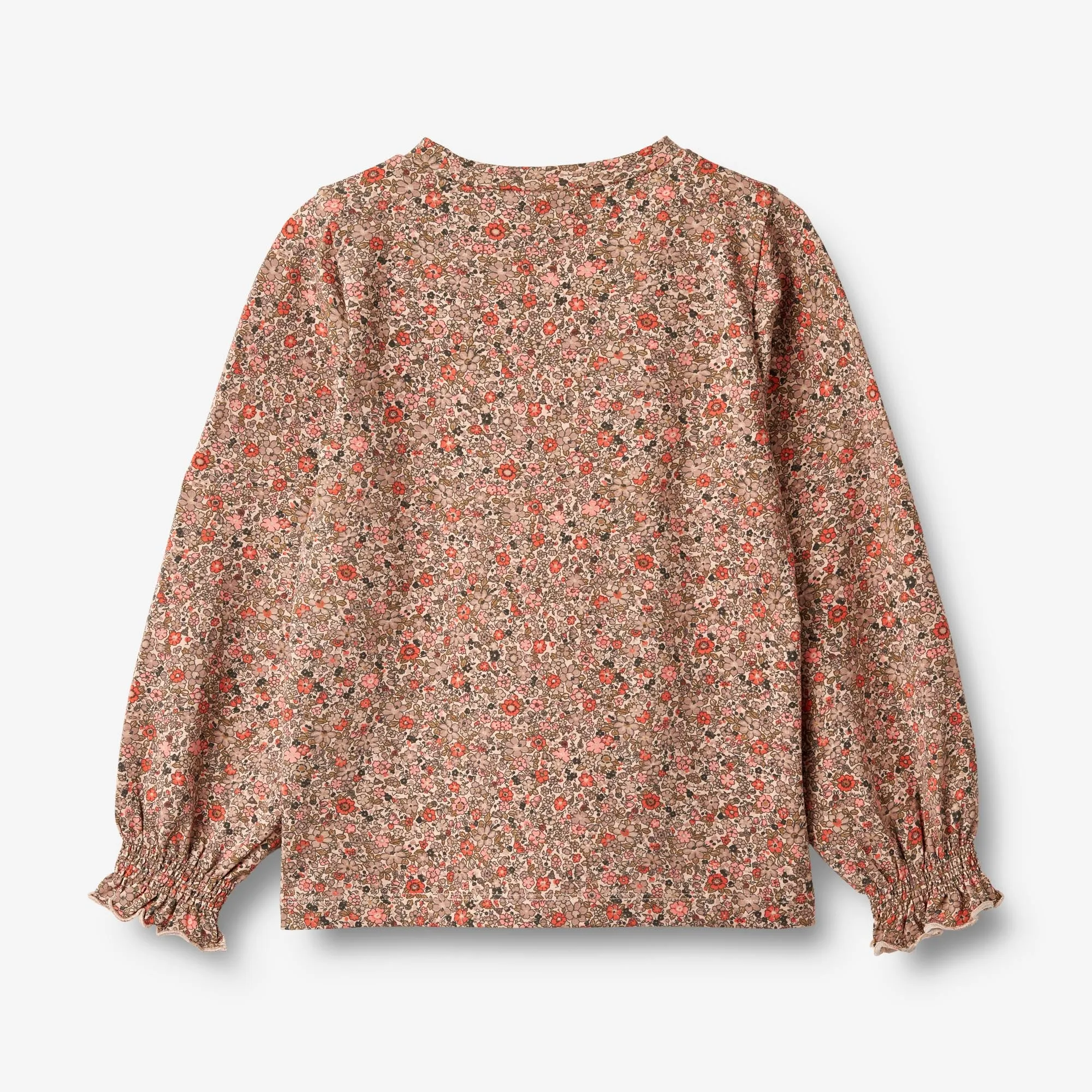 T-Shirt L/S Norma - rose flower meadow