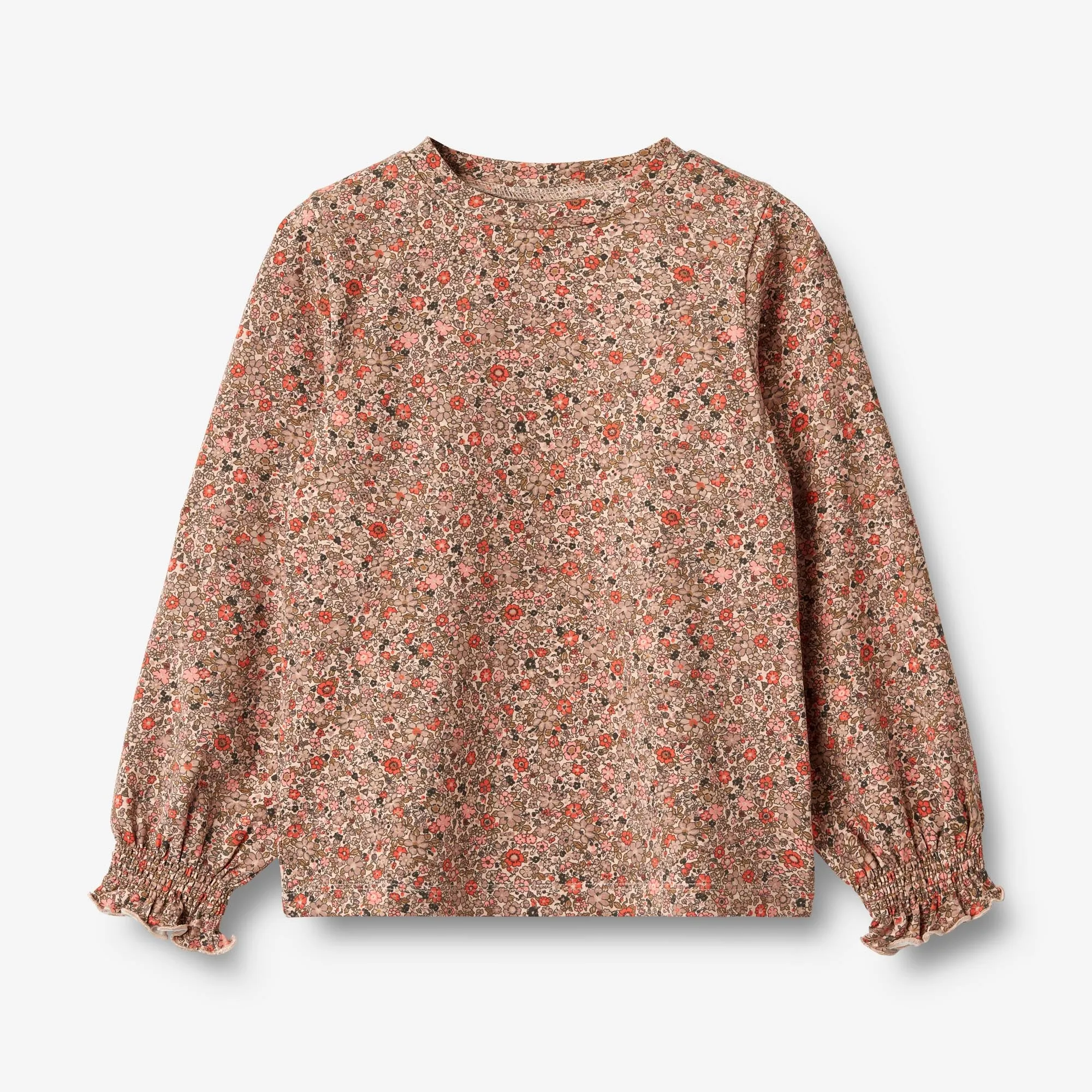 T-Shirt L/S Norma - rose flower meadow