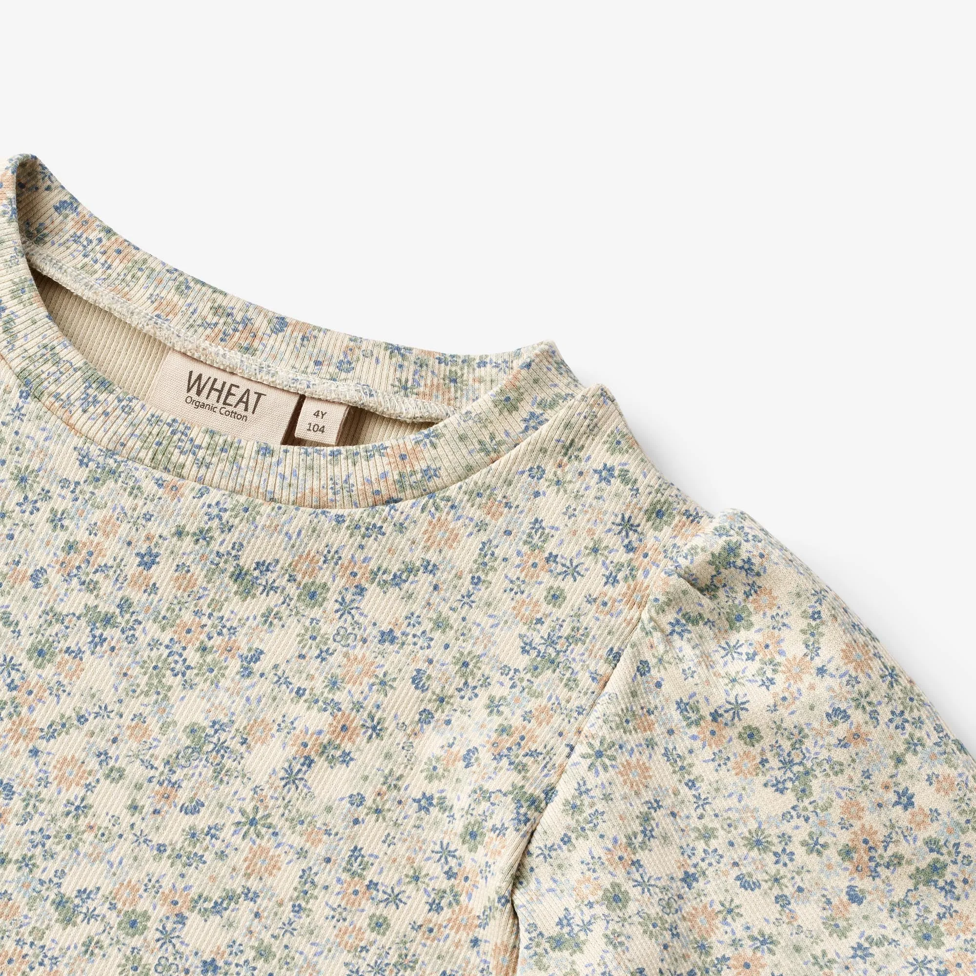 T-Shirt S/S Iris - sandshell mini flowers