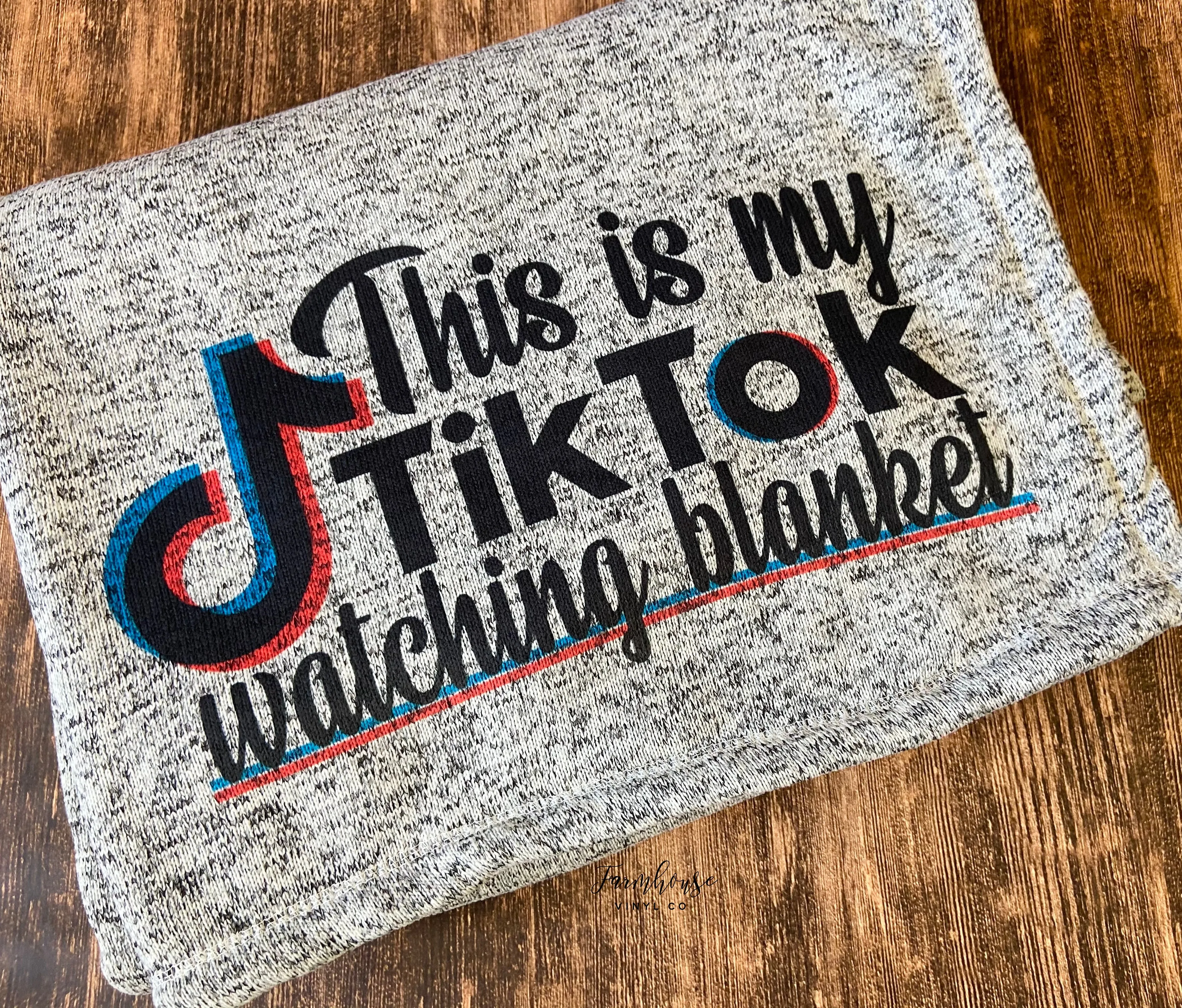 This is my Tik Tok Watching Blanket