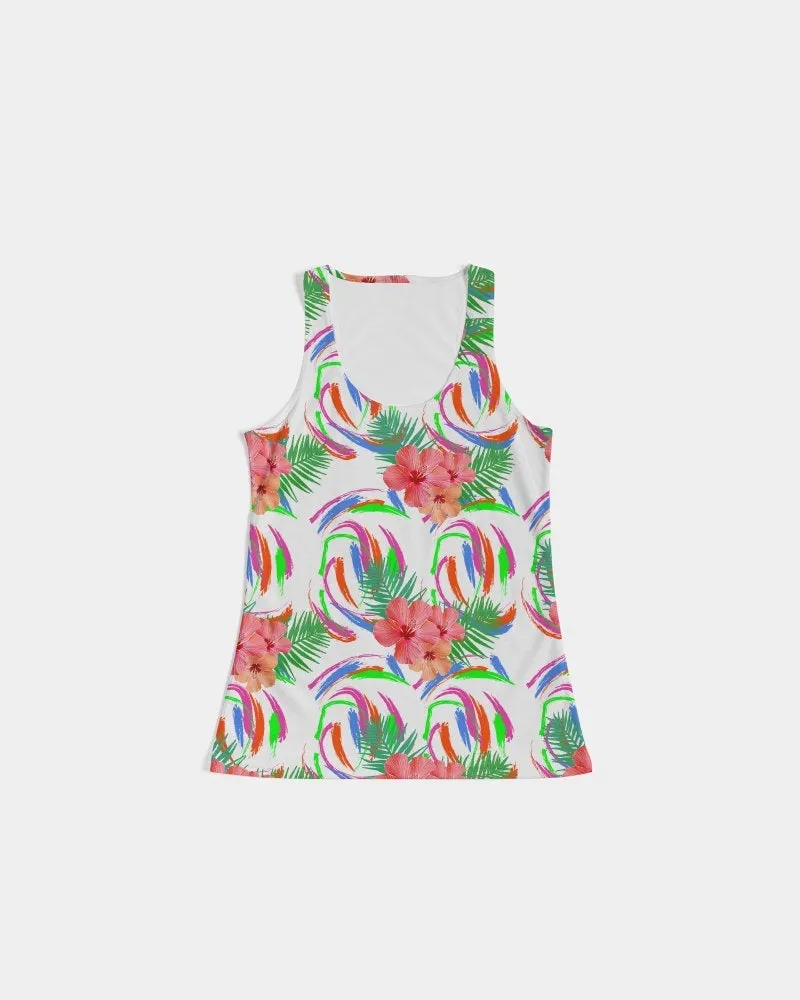 Tropical Hibiscus Women's Racerback Tank