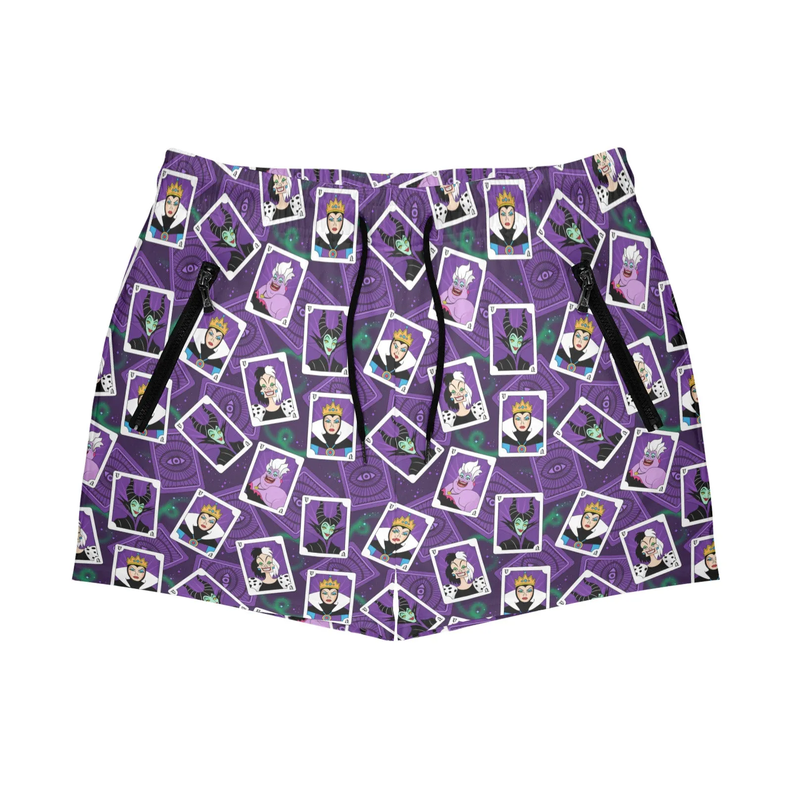 Villain Cards Men's Quick Dry Athletic Shorts