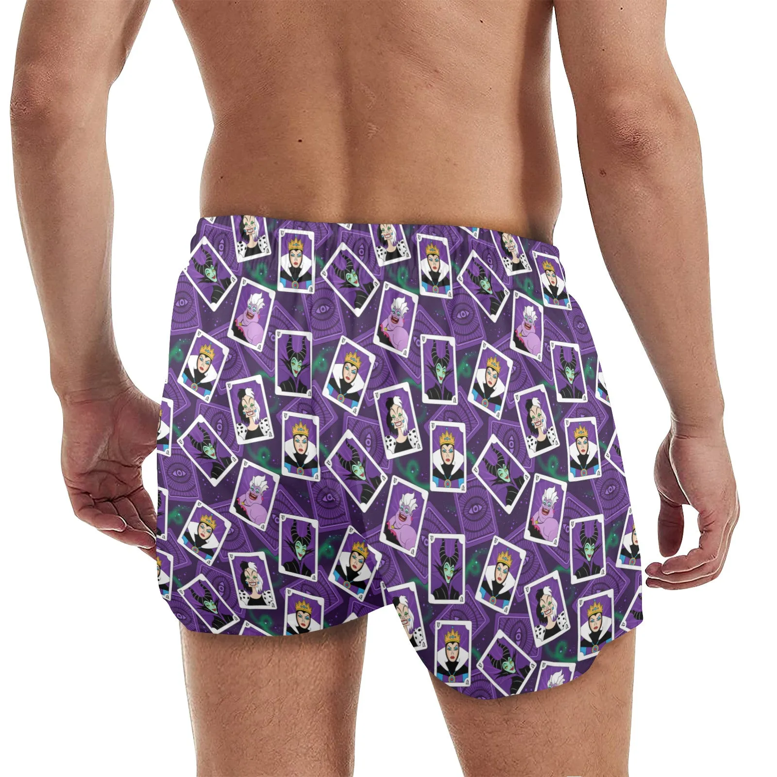 Villain Cards Men's Quick Dry Athletic Shorts