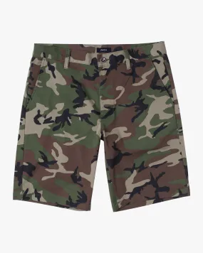 Week-End 20" Stretch Shorts - Woodland Camo