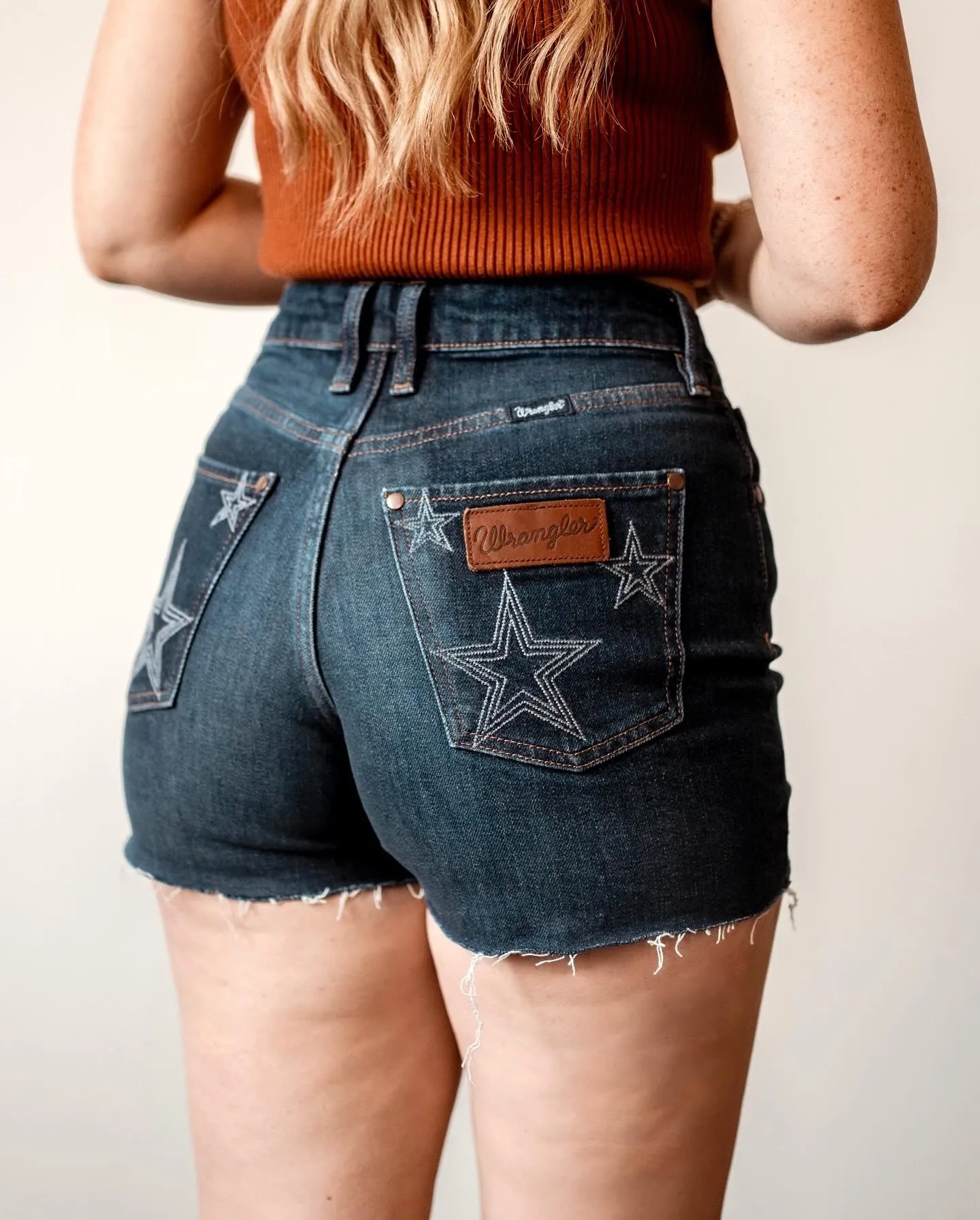 Wrangler Carrie Starstruck Denim Shorts