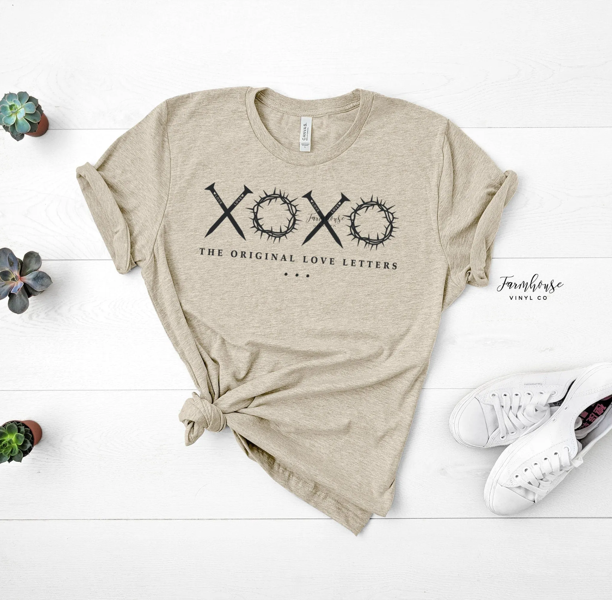 XOXO Original Love Letters Easter Shirt