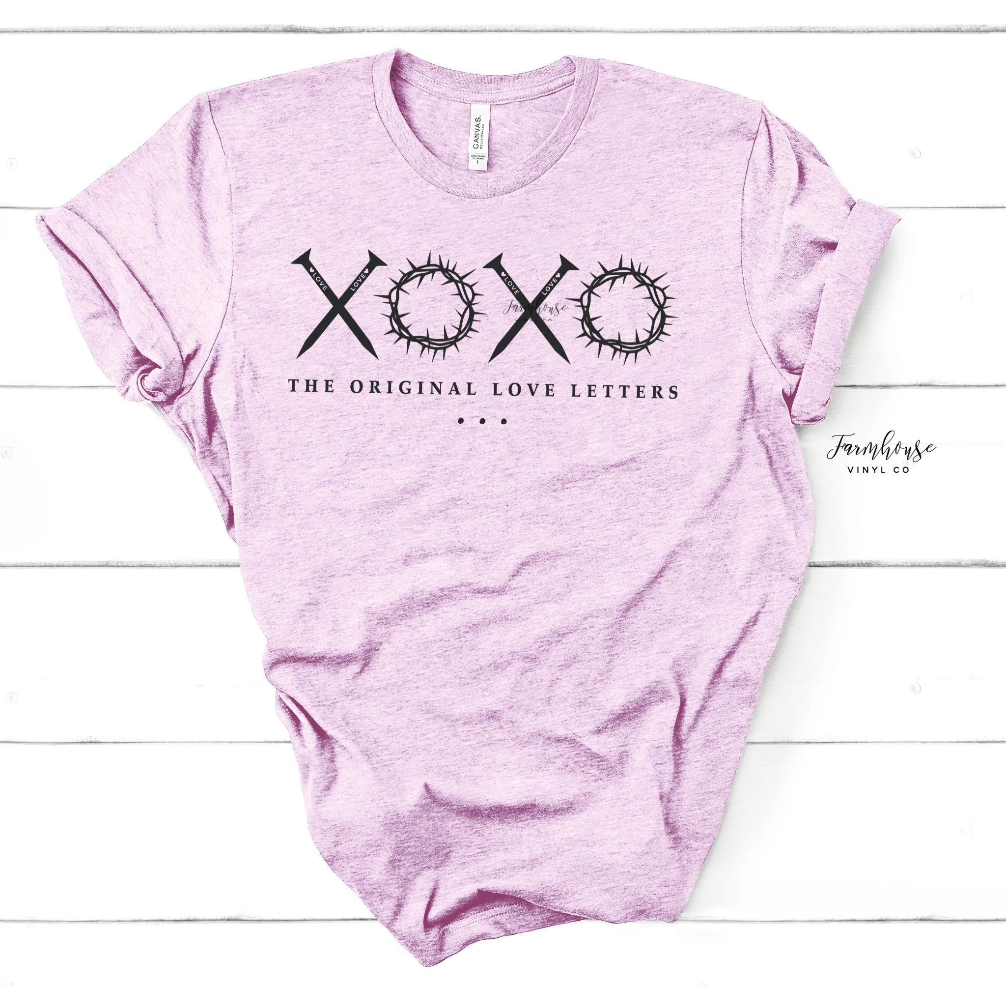 XOXO Original Love Letters Easter Shirt